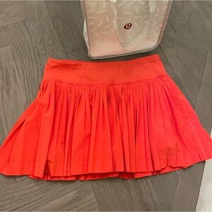 Lululemon Coral Pink Pleat to Street Skirt 4